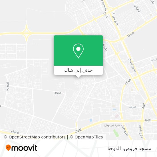خريطة مسجد فروض