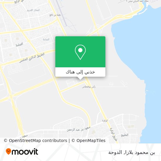 خريطة بن محمود بلازا