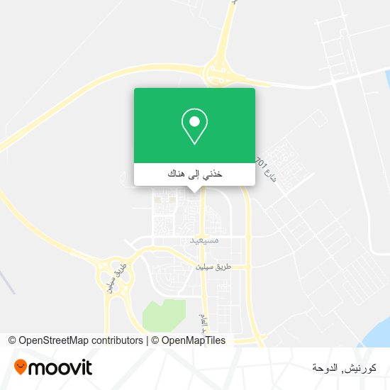 خريطة كورنيش