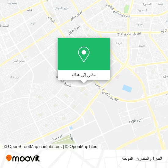 خريطة القدرة والفخارى