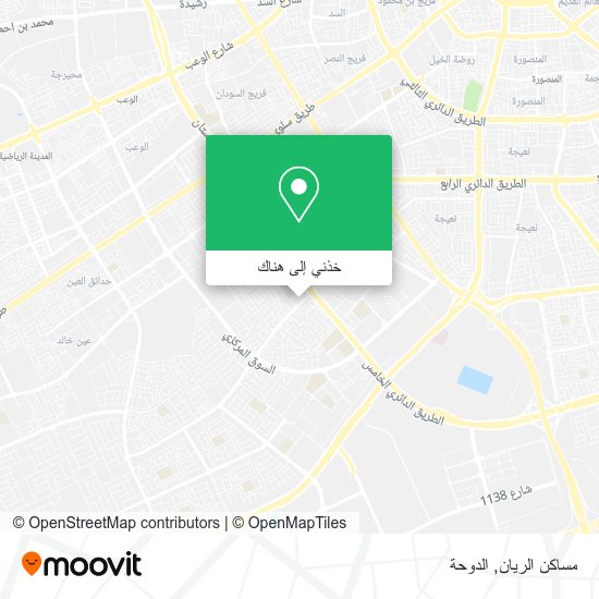 خريطة مساكن الريان