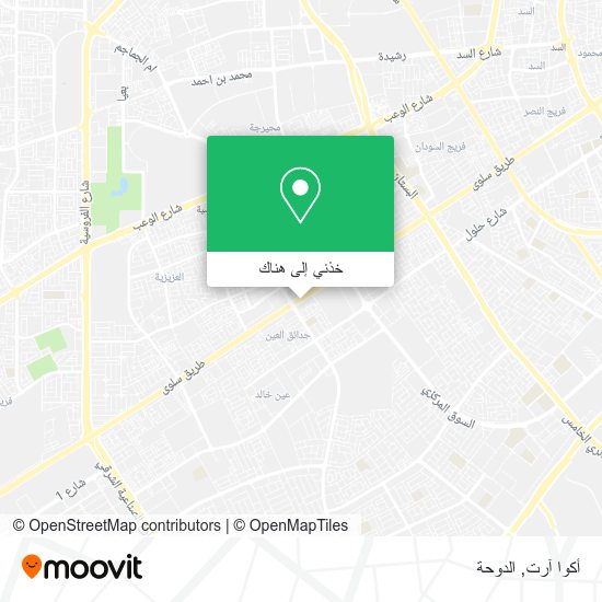 خريطة أكوا آرت