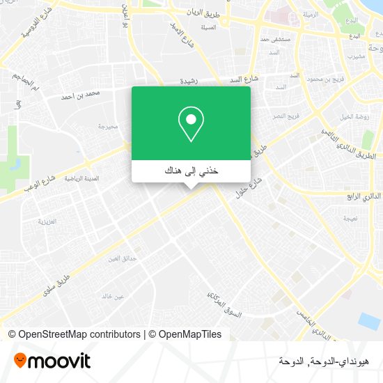 خريطة هيونداي-الدوحة