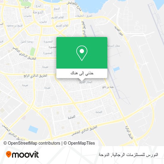 خريطة النورس للمستلزمات الرجالية