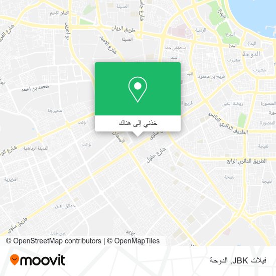 خريطة فيلات JBK
