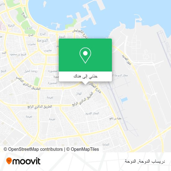 خريطة دريساب الدوحة