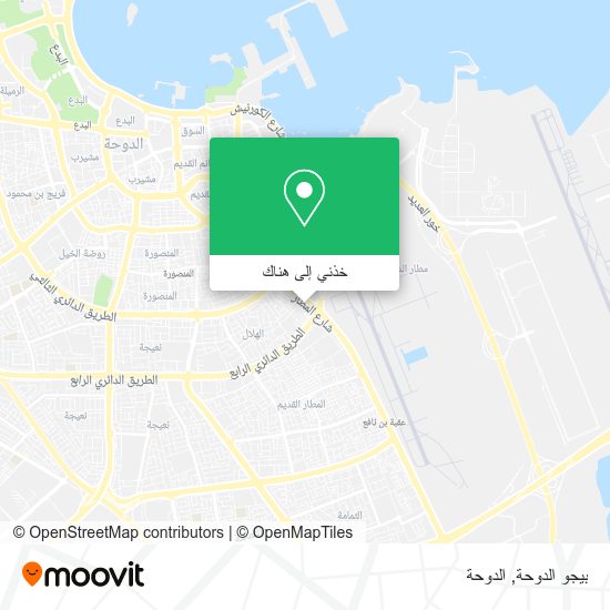 خريطة بيجو الدوحة