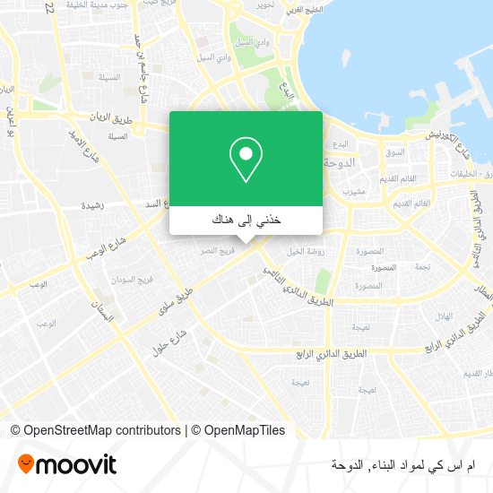 خريطة ام اس كي لمواد البناء