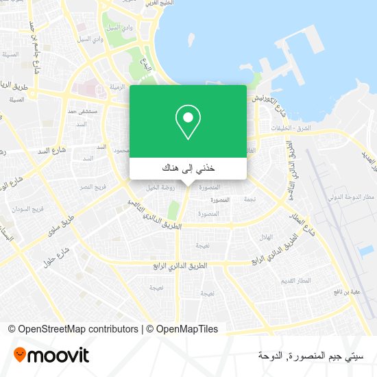 خريطة سيتي جيم المنصورة