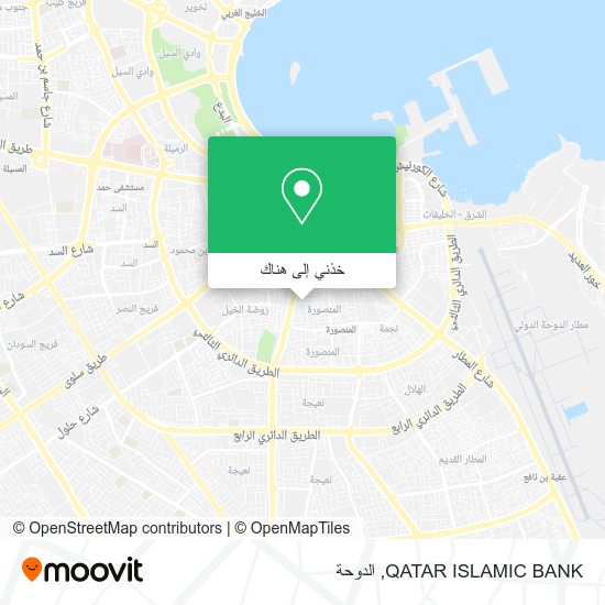 خريطة QATAR ISLAMIC BANK