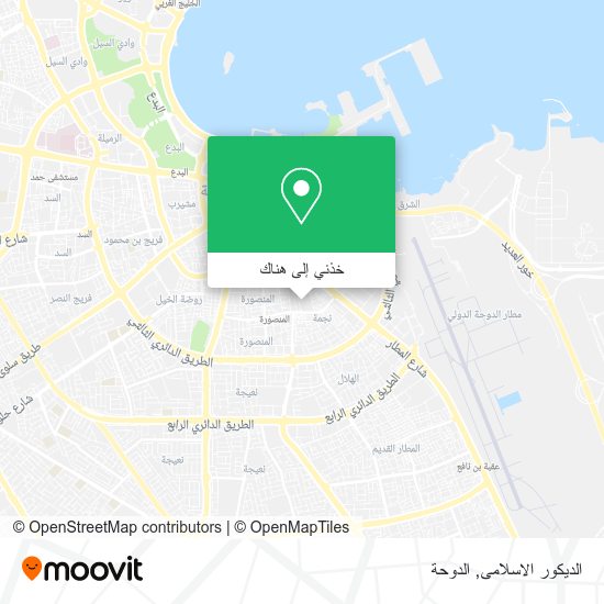 خريطة الديكور الاسلامى