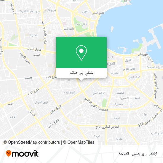 خريطة لافندر ريزيدنس