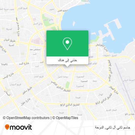 خريطة جاسم ثاني آل ثاني