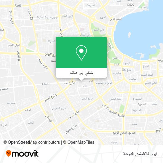 خريطة فيور للاقمشه