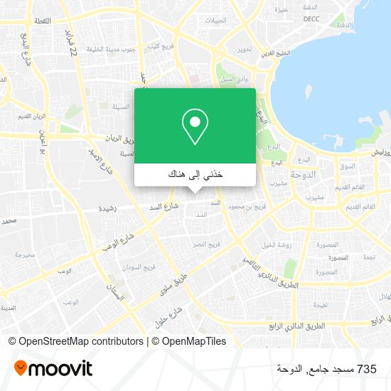 خريطة 735 مسجد جامع