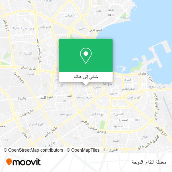 خريطة مغسلة النقاء