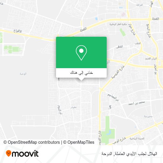 خريطة الهلال لجلب الأيدي العاملة