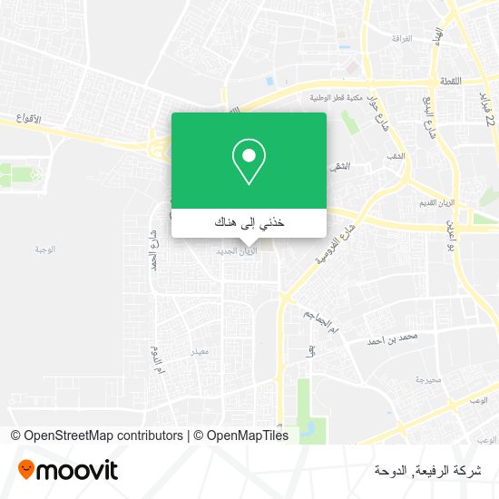 خريطة شركة الرفيعة