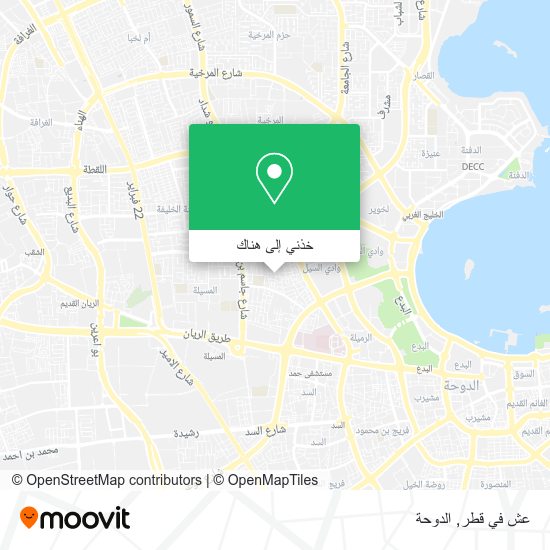 خريطة عش في قطر