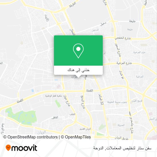 خريطة سفن ستار لتخليص المعاملات