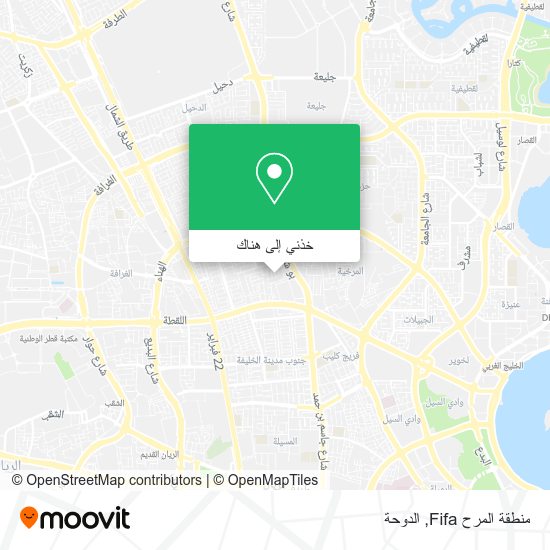 خريطة منطقة المرح Fifa