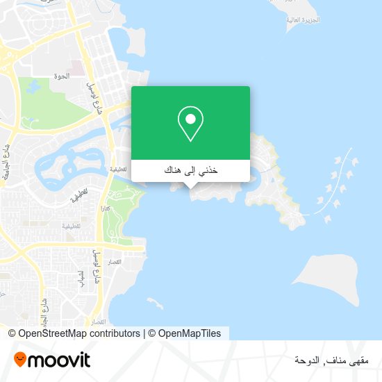 خريطة مقهى مناف