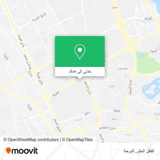 خريطة الفلفل الحلو