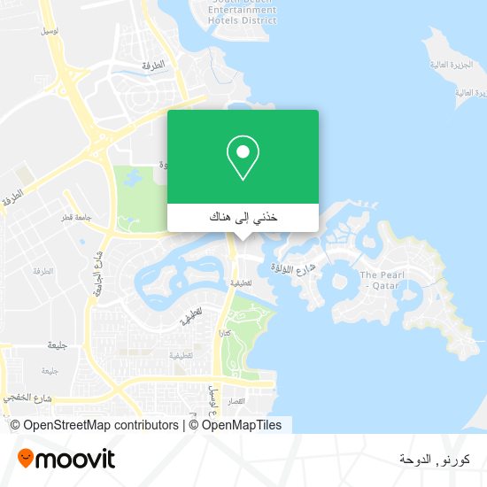 خريطة كورنو