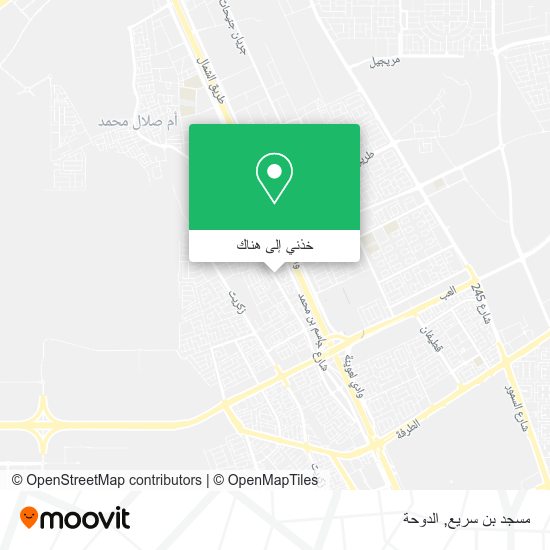 خريطة مسجد بن سريع