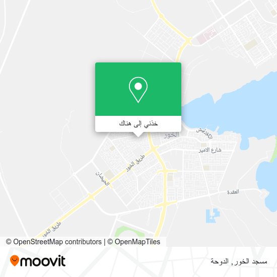 خريطة مسجد الخور
