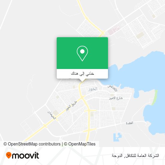 خريطة الشركة العامة للتكافل