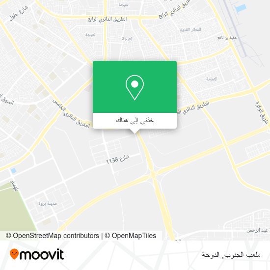 خريطة ملعب الجنوب