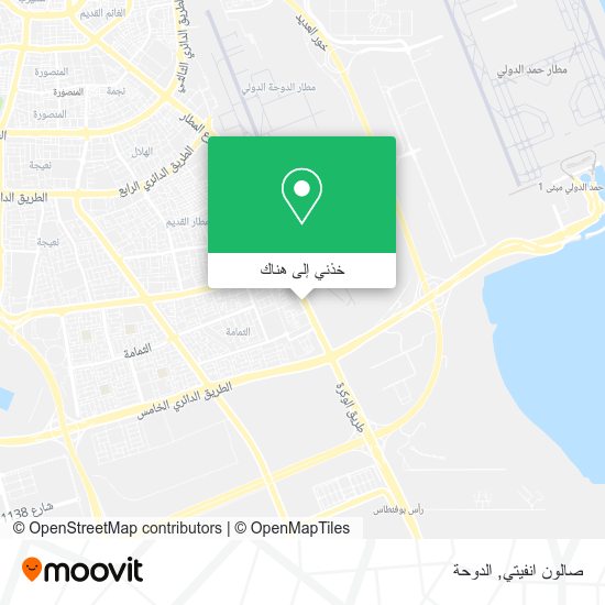 خريطة صالون انفيتي