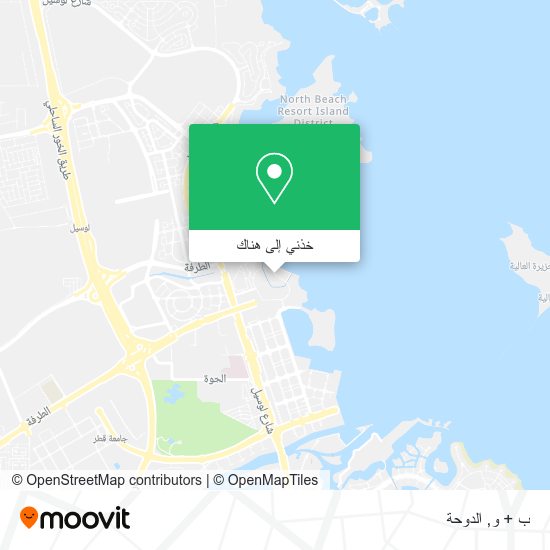 خريطة ب + و