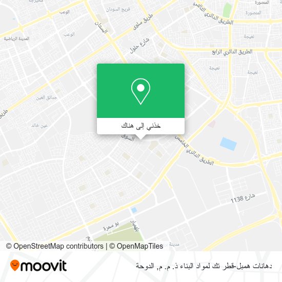 خريطة دهانات همبل-قطر تك لمواد البناء ذ. م. م