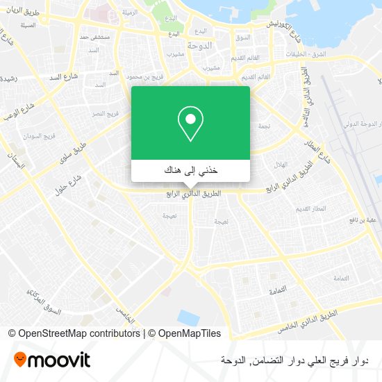 خريطة دوار فريج العلي دوار التضامن