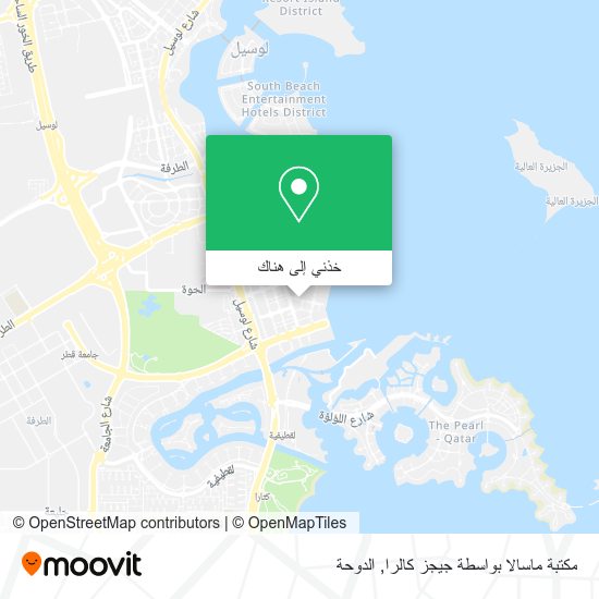 خريطة مكتبة ماسالا بواسطة جيجز كالرا