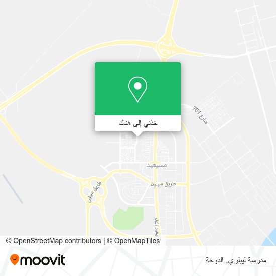 خريطة مدرسة ليبلري