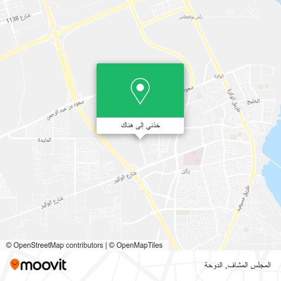 خريطة المجلس المشاف