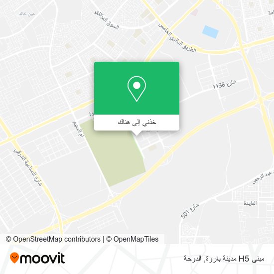 خريطة مبنى H5 مدينة باروة