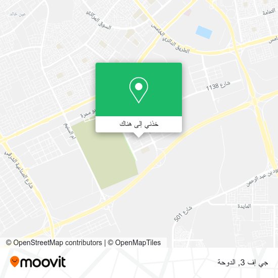 خريطة جي إف 3