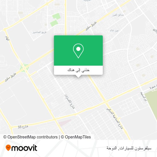 خريطة سيلفرستون للسيارات