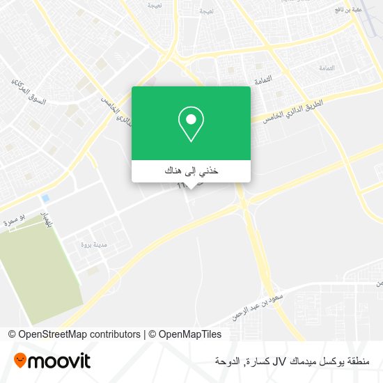 خريطة منطقة يوكسل ميدماك JV كسارة