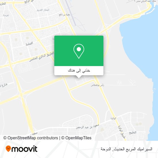 خريطة السيراميك المربع الحديث