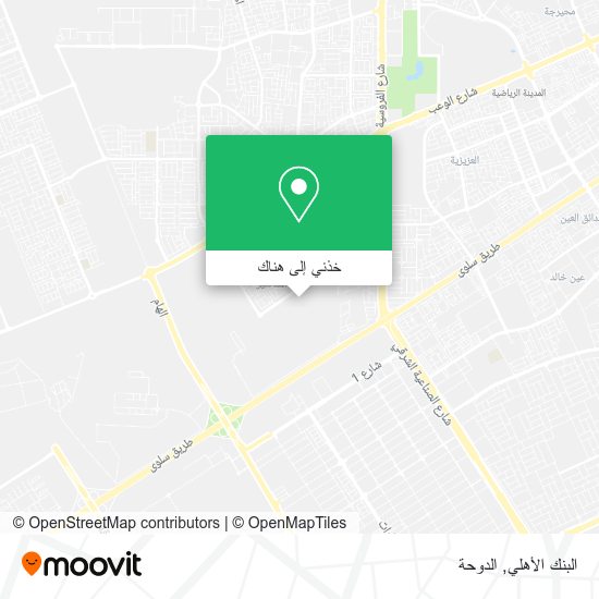 خريطة البنك الأهلي