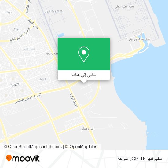 خريطة مخيم نديا CP 16