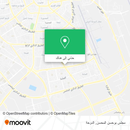 خريطة مجلس بوحسن المحسن