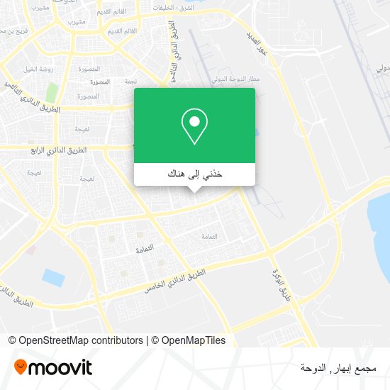 خريطة مجمع إبهار