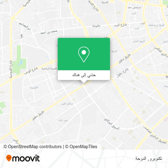 خريطة تكنوبرو