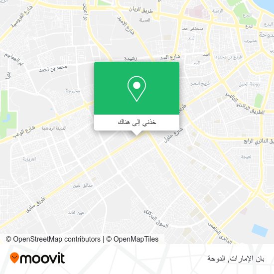 خريطة بان الإمارات